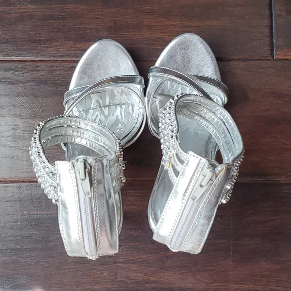 Rhinestone Stiletto Heels - Picture 5 of 10